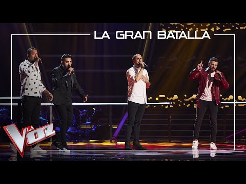 Juan, Fael, Adrián and Fran - No es lo mismo | The Great Battle | The Voice Antena 3 2022