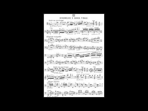 Gaspar Cassadó - Suite for Violoncello Solo (with score)