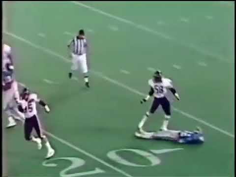 Chicago Bears: Wilber Marshall big hit on Lions QB Joe Ferguson