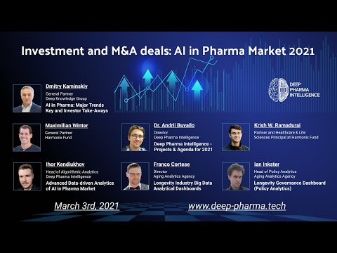 Investment and M&A deals: AI in Pharma Market 2021