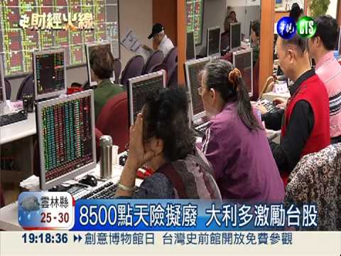 藍提新版證所稅 擬廢8500點天險