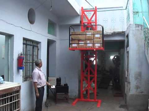 Single Mast Wall Mounted Stacker