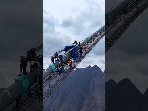 Take you to experience the world's tallest bridge under construction in Huajiang Canyon up close.