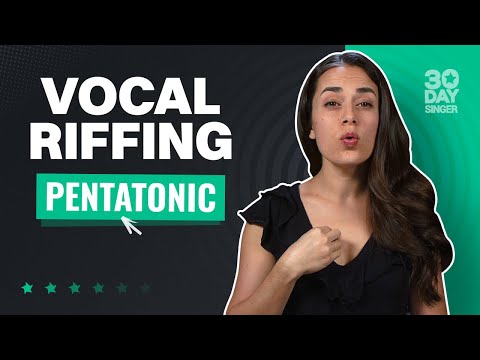 Vocal Riffs and Runs For Beginner Singers - Pentatonic