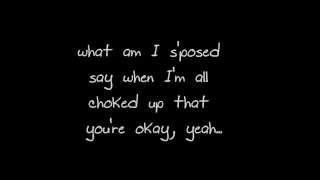 LYRICS - Breakeven (Falling To Pieces) by The Script