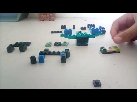 how to make a Lego Minecraft warden better version