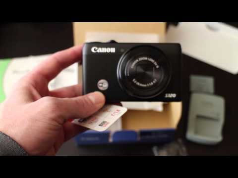Canon PowerShot S120 unboxing