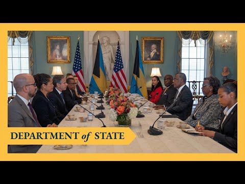 Secretary Blinken meets with Bahamian Foreign Minister Mitchell