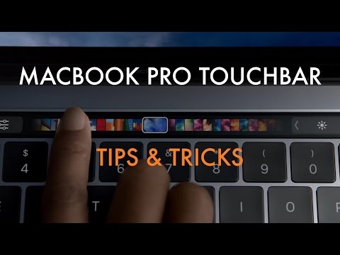Macbook Pro 2016 Touchbar - 6 Tips & tricks
