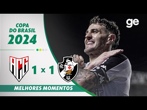 Gols e lances de Atlético-GO x Vasco da Gama