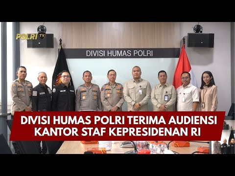 PRESISI UPDATE: DIVISI HUMAS POLRI TERIMA AUDIENSI KANTOR STAF KEPRESIDENAN RI 22/01/26 (16.30)