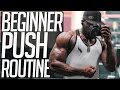 Push Routine for Beginners | Teen Bodybuilding Ep. 2 | Gabriel Sey