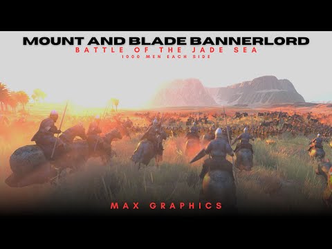 Epic 1000 Man Desert Battle! Mount and Blade 2 Bannerlord