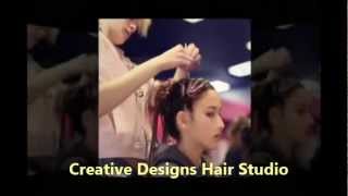 preview picture of video 'Creative Design Hair Studio -  Cut & Color / Brazilian Keratin Treatments and More!'