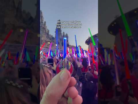 Hollywood Studios May 4th Lightsaber Meetup but I with my Disney pin #maythe4th #disneyworld