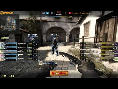 London Conspiracy vs. dAT Team | Halbfinale, Caseking of the Hill #8 | (de_inferno) Map 2