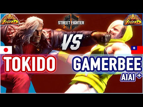 SF6 🔥 Tokido (#2 Ranked Ken) vs Gamerbee (Ed) & Aiai (Juri) 🔥 SF6 High Level Gameplay