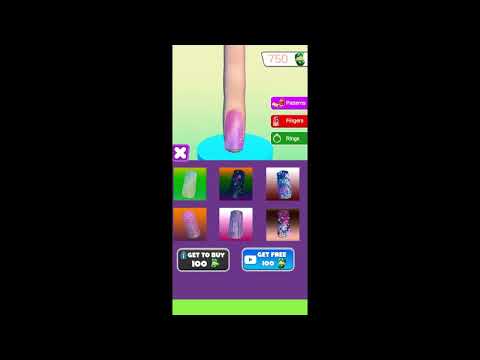Longest Nail Stack Nail Run 3D
