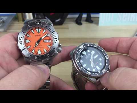 Seiko Monster VS Seiko Skx