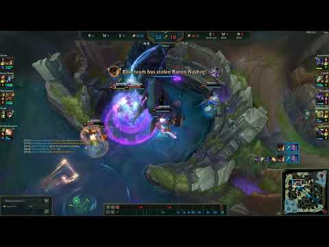 GIGACHAD MALPHITE ULT 2V5's THE ENEMY TEAM!!!!! INSANE BARON STEAL TO END THE GAME!!!!!!!!