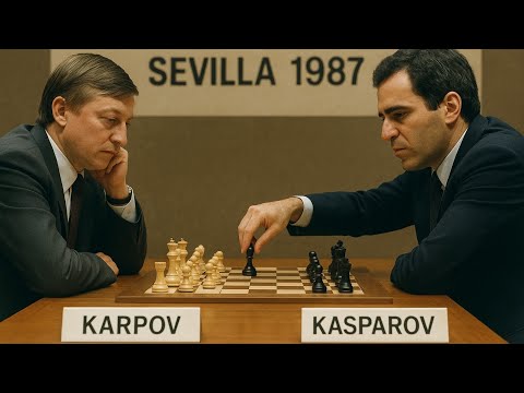 Anatoly Karpov vs Garry Kasparov ◉ World Chess Championship Match, Sevilla 1987