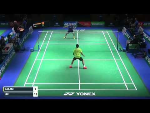 QF YONEX German Open 2016   Sho Sasaki vs Lin Dan