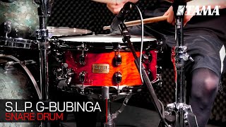 Video thumbnail for TAMA - S.L.P.  G-Bubinga Snare Drum by TamaGBI