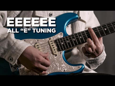 Play in EEEEEE tuning