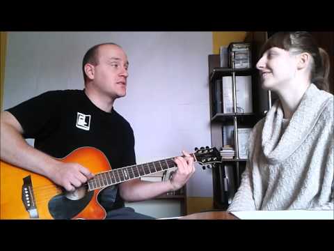 Kinga and Tomek are singing