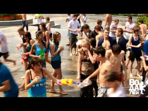white vs blue "водная битва" г. Днепропетровск  23.07.11