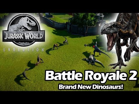 Fallen Kingdom Carnivore Battle Royale!! Jurassic World Evolution