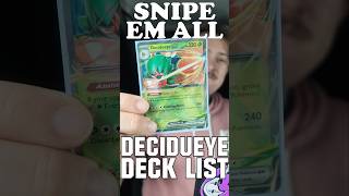 decidueye is the most VERSATILE deck in the meta - Perfect Order Deck Profile