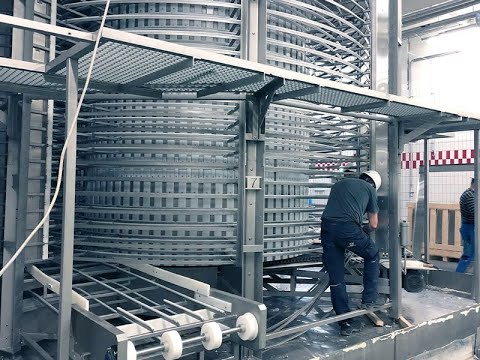 Dismantling 4 spiral freezers @ Bad Wünnenberg