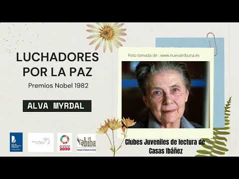 LUCHADORES POR LA PAZ. Alva Myrdal. Casas Ibáñez