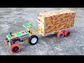 How To Make Matchbox Tractor Heavy Trolley At Home DIY Matchbox Tractor Trolley Using DC Motor