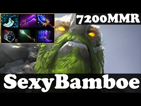 Dota 2 - SexyBamboe 7200 MMR Plays Tiny vol 2 - Ranked Match Gameplay