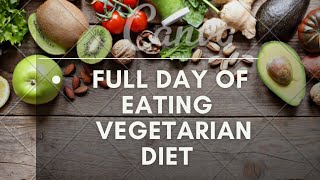 full day of vegetarian diet
