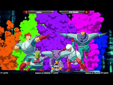 DBFZ FT 10 | Axeice vs STG Obelisk | MYYYYY GOODNESS!!!