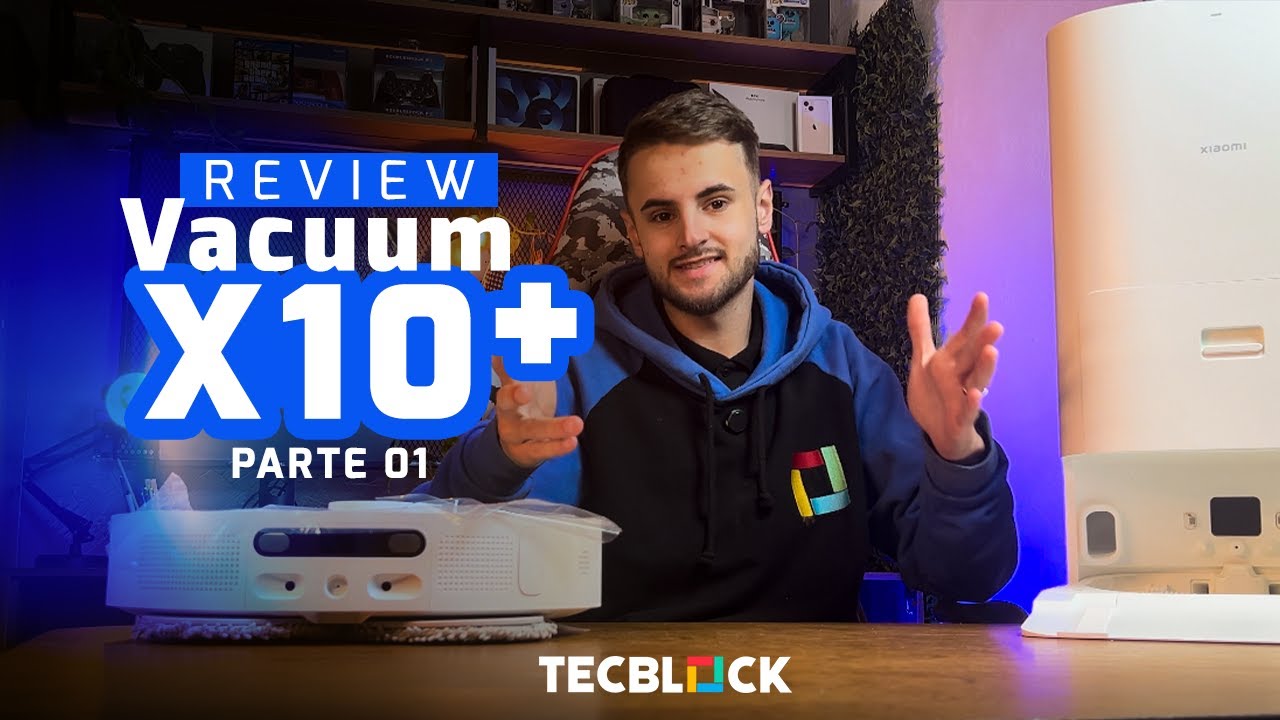ROBO VACUUM X10 PLUS - REVIEW E UMBOXING DETALHADO - BASE DE AUTO LIMPEZA INTELIGENTE - PT.BR