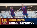 [HIGHLIGHTS] FUTBOL FEM (Lliga): FC Barcelona - Espanyol (5-0)