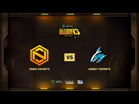 Neon Esports vs Adroit Esports, Monster Energy DOTA Summit 13 Online: SEA, bo2, game 1 [4ce & Lex]