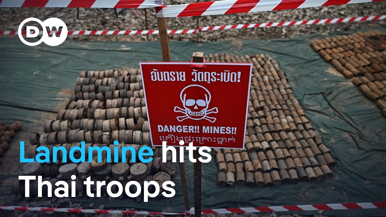 Thailand suspends truce with Cambodia after troops injured by landmine blast | DW News