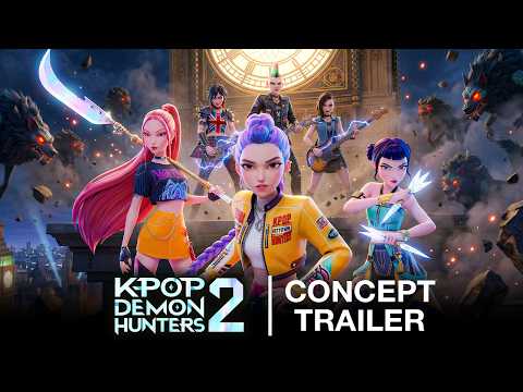 KPOP DEMON HUNTERS 2 (2029) | TRAILER CONCEPT | 'HUNTR/X World Tour' (Netflix Animated Fan Film)
