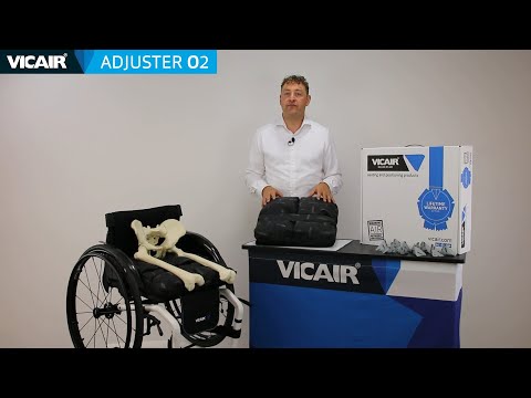 VICAIR ADJUSTER O2 WHEELCHAIR CUSHION