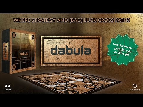 Dabula - a strategic new board game for two players