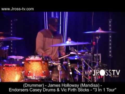 James Ross @ (Bass) Bernard Harris - (Drums) James Holloway - "GROOVING" - www.Jross-tv.com