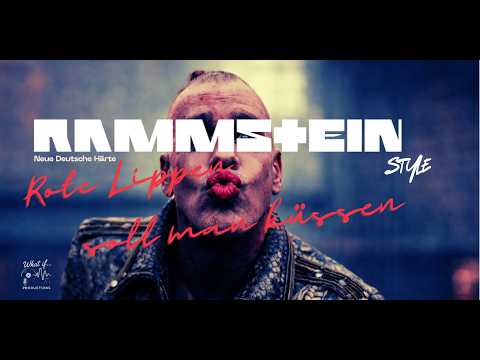RAMMSTEIN - style – ROTE LIPPEN SOLL MAN KÜSSEN (AI) [Translation in the Bio]