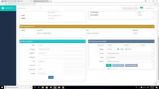 How to print USPS shipping label use EasyPost account and automatically submit shipment to ChitChats