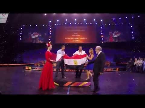 Cairo Celebration Choir winning the silver award diploma at the world choir games 2016, Sochi,Russia