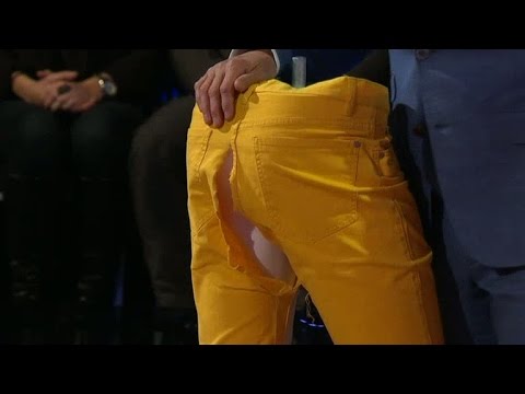 Tony Irvings byxor efter spagaten - Let’s Dance (TV4)